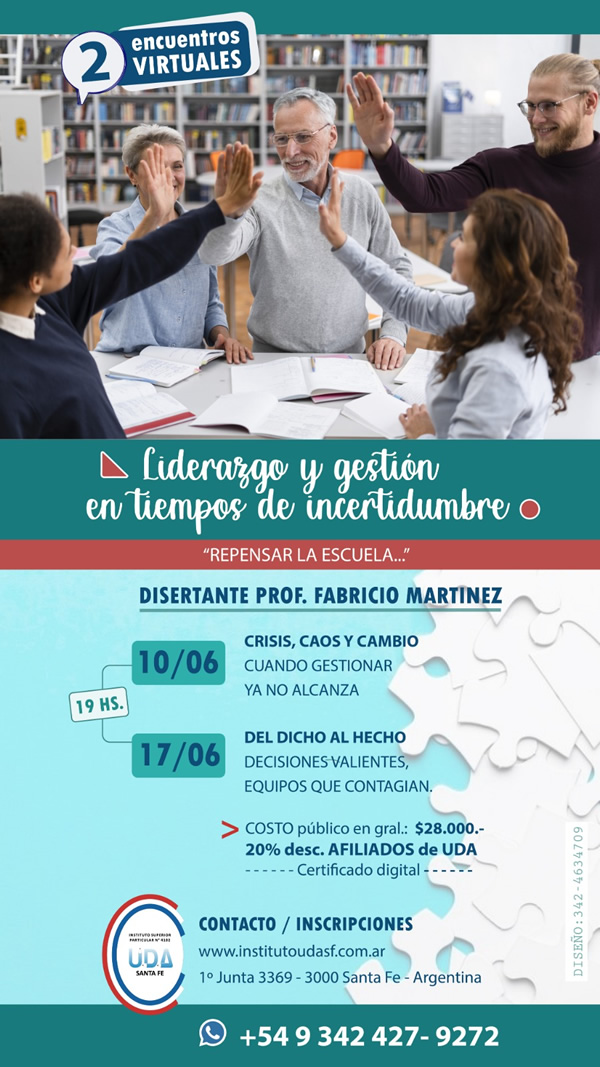 LIDERAZGO Y GESTIÓN EN TIEMPOS DE INCERTIDUMBRE